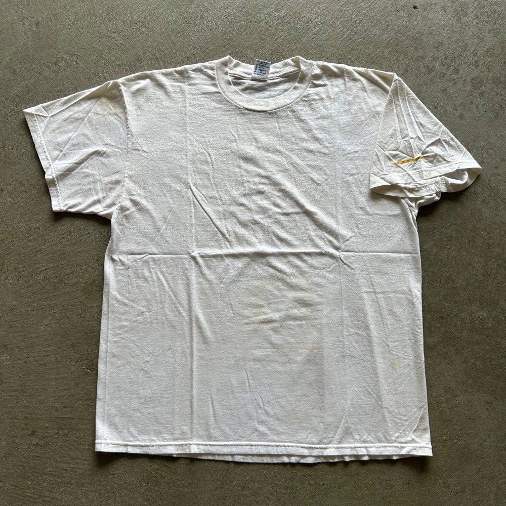 Vintage‎ 90s MGM DVD Shirt Size XL White Metro Goldwyn Mayer Movie Promo